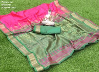 Soft Silk Saree #KVI 009