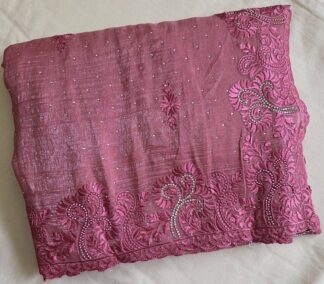 Fancy Saree #SIH 002 (Pink)