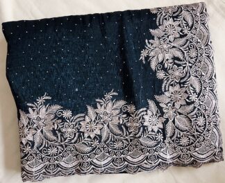 Fancy Saree #SIH 009 (Night Green)