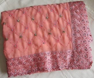 Fancy Saree #SIH 014 (Peach)