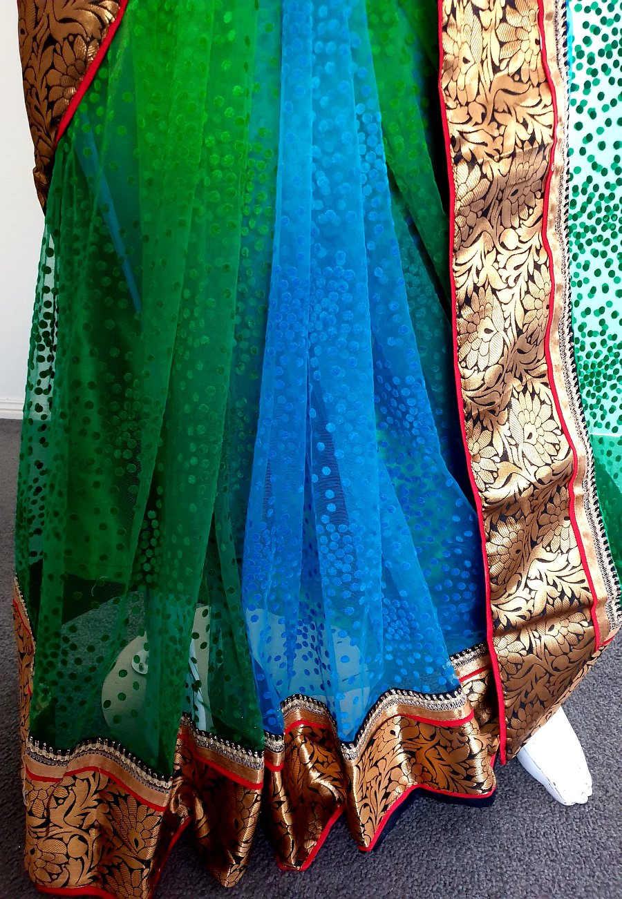 Full Net Saree Set #SS 027 - Simply Sarees Melbourne