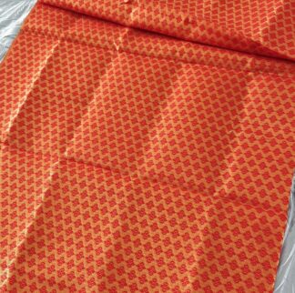 Brocade Saree Blouse Material #SBM 09 (Red)